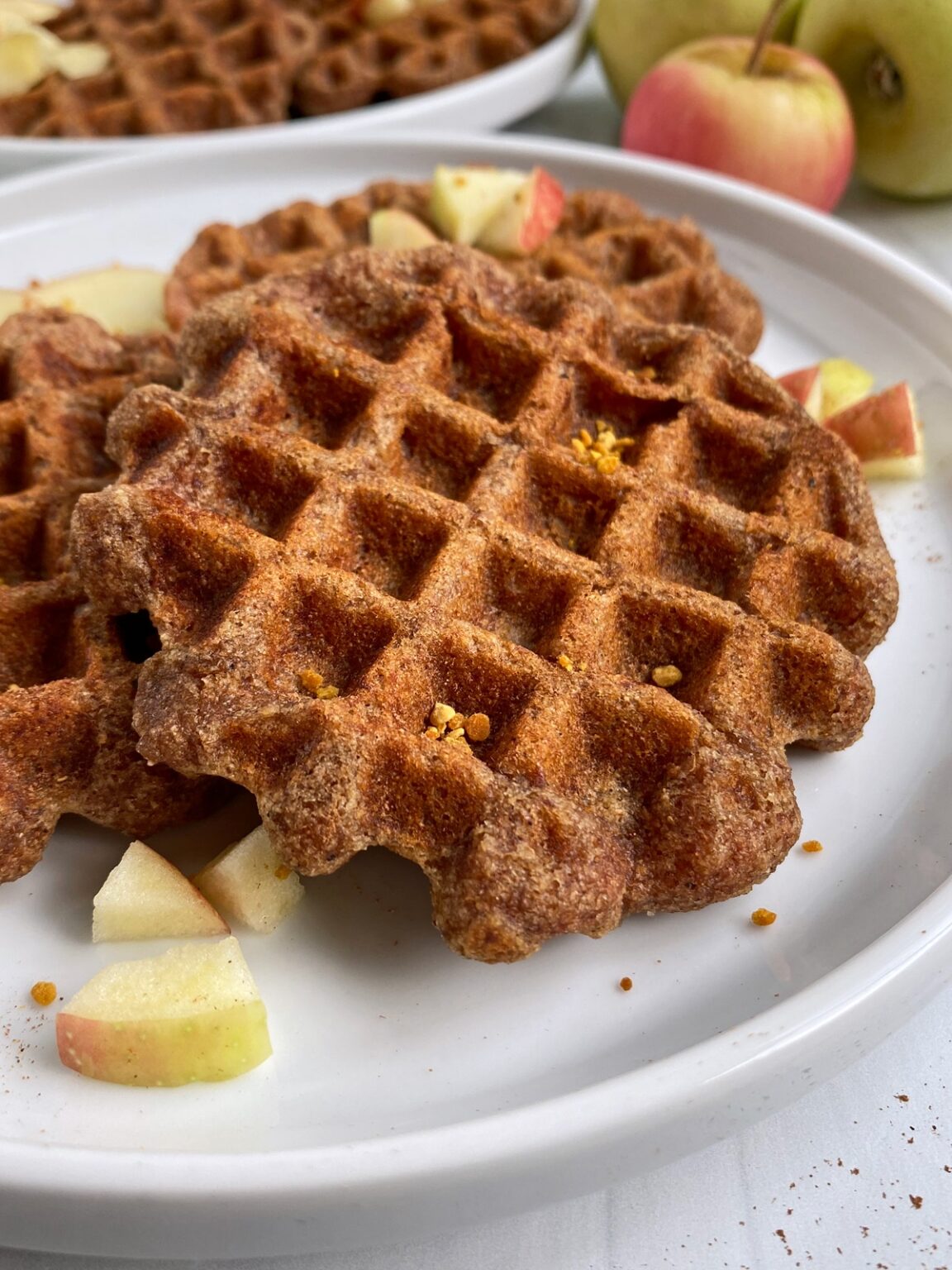 Vegan Applesauce Waffles (Gluten Free, Paleo) Bake It Paleo