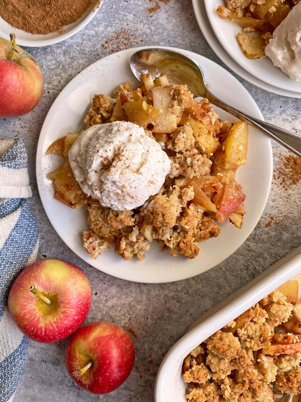 Healthy Paleo Apple Crisp (Nut Free) Bake It Paleo