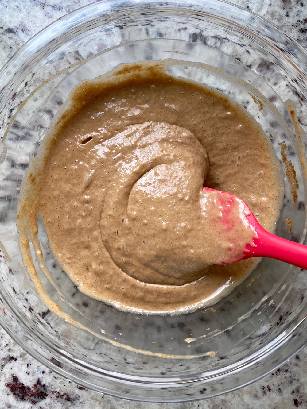 collagen banana bread batter