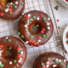 Gluten Free Gingerbread Donuts (Paleo)