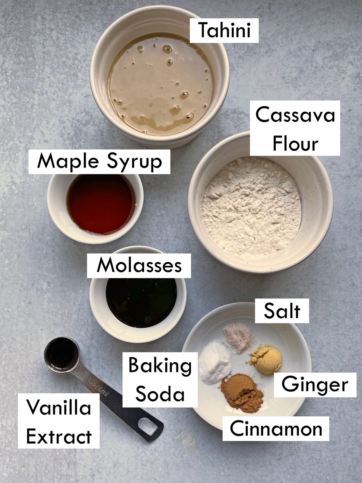 ingredients-in-paleo-molasses-cookies
