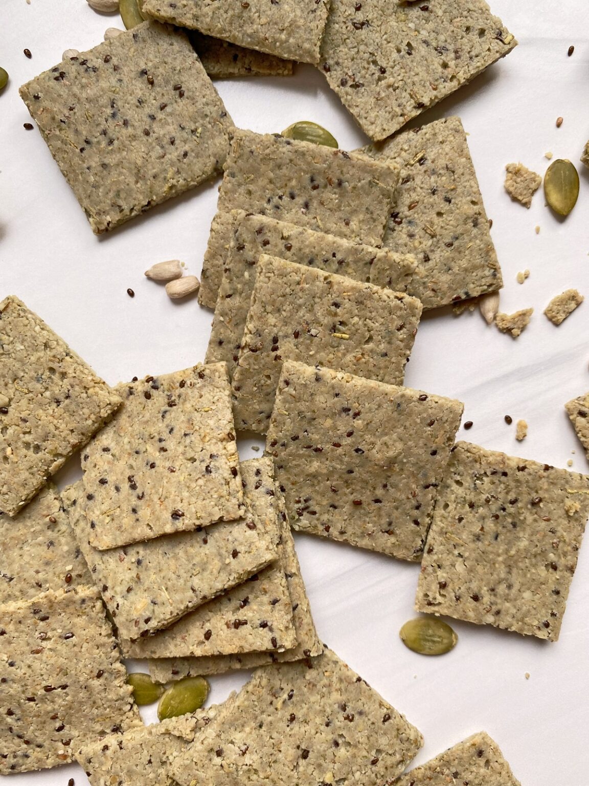 Homemade Flax Crackers (Low Carb, Keto) Bake It Paleo
