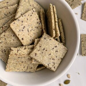 Seed Crackers Recipe (Gluten Free, Paleo) - Bake It Paleo