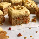 slice of carrot cake