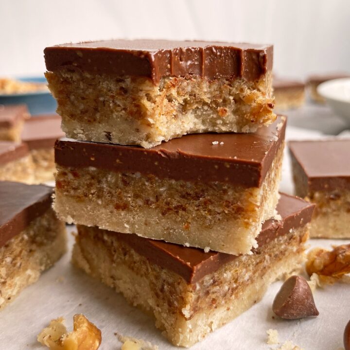 Walnut Date Bars (Vegan, Paleo) Bake It Paleo
