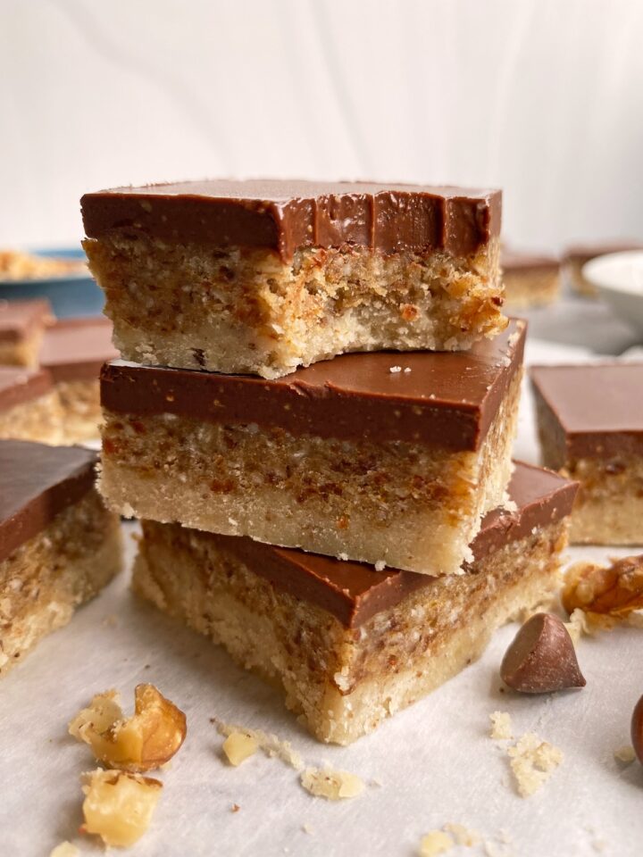 Healthy Walnut Date Bars (No Bake) Bake It Paleo