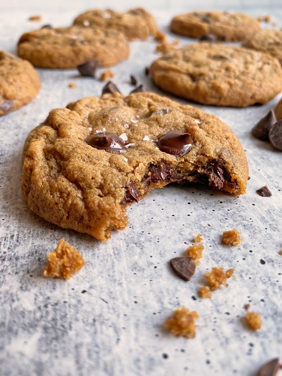 chocolate chip buckwheat cookies