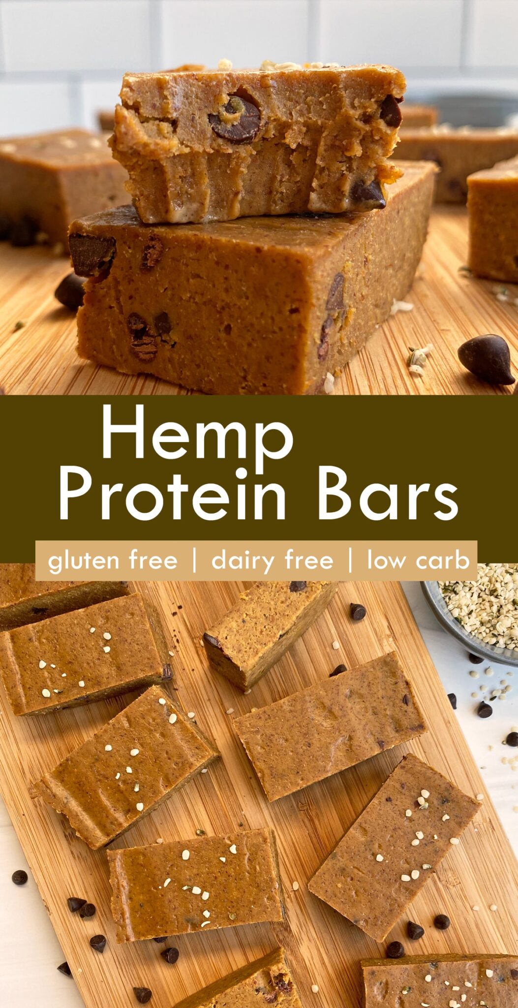 Hemp Protein Bars (Paleo, Vegan) Bake It Paleo
