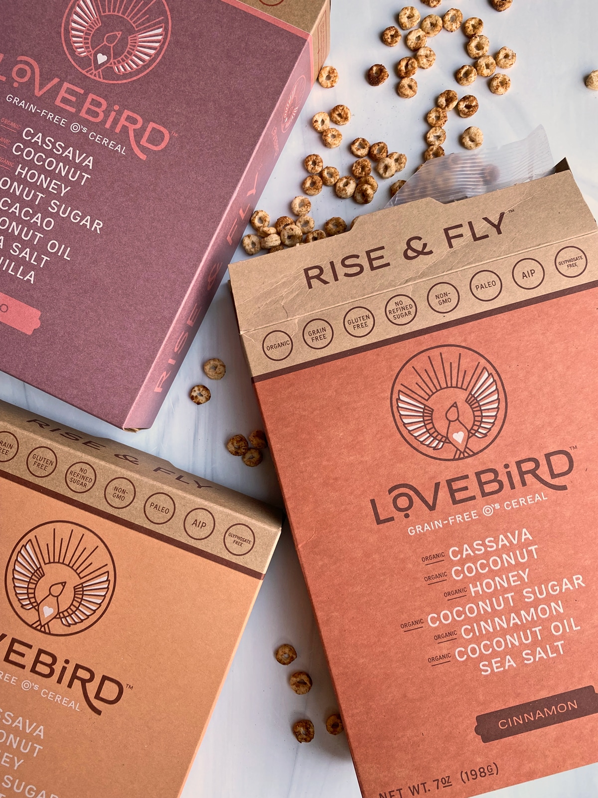Lovebird grain free cereal: paleo, vegan and AIP