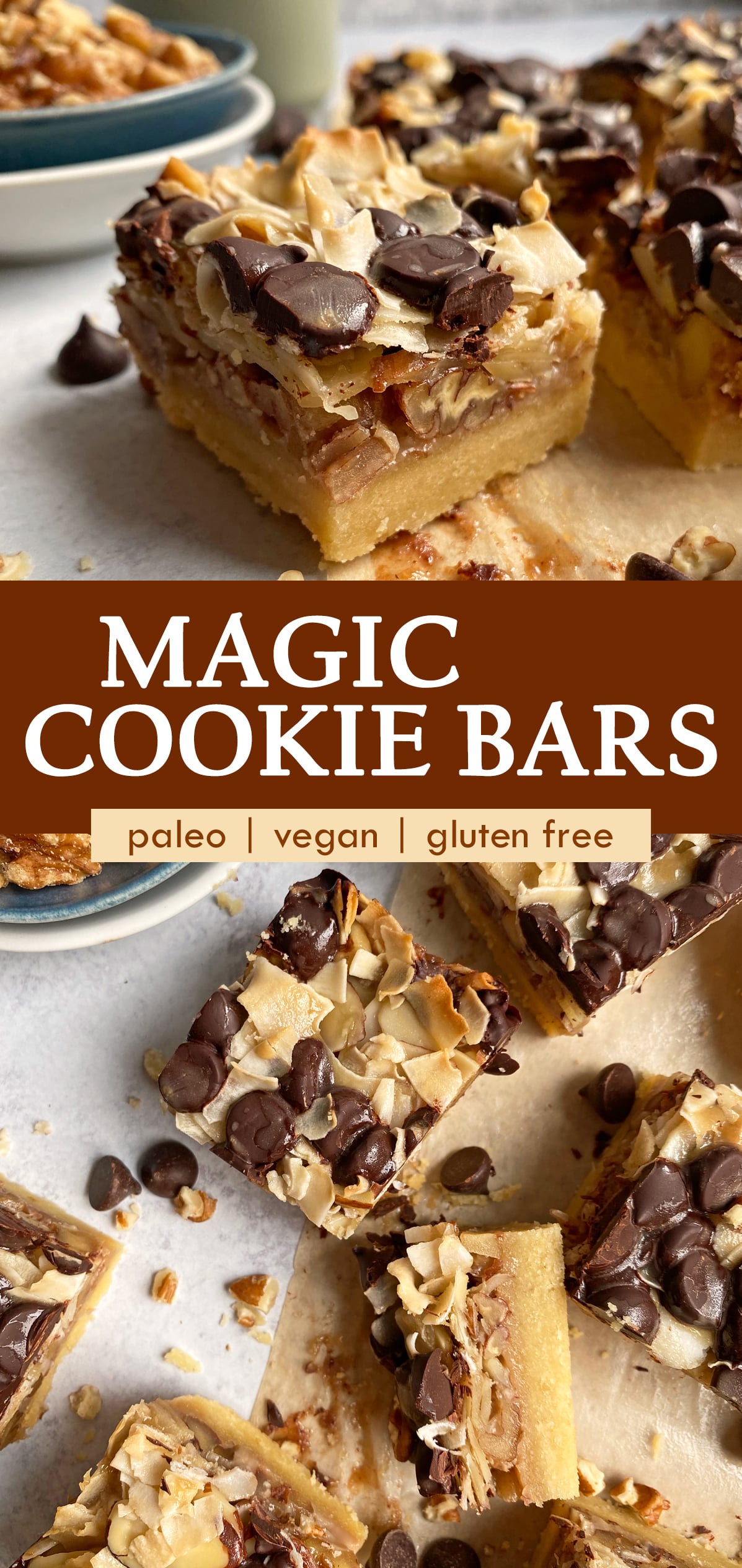 pinterest image for magic cookie bars