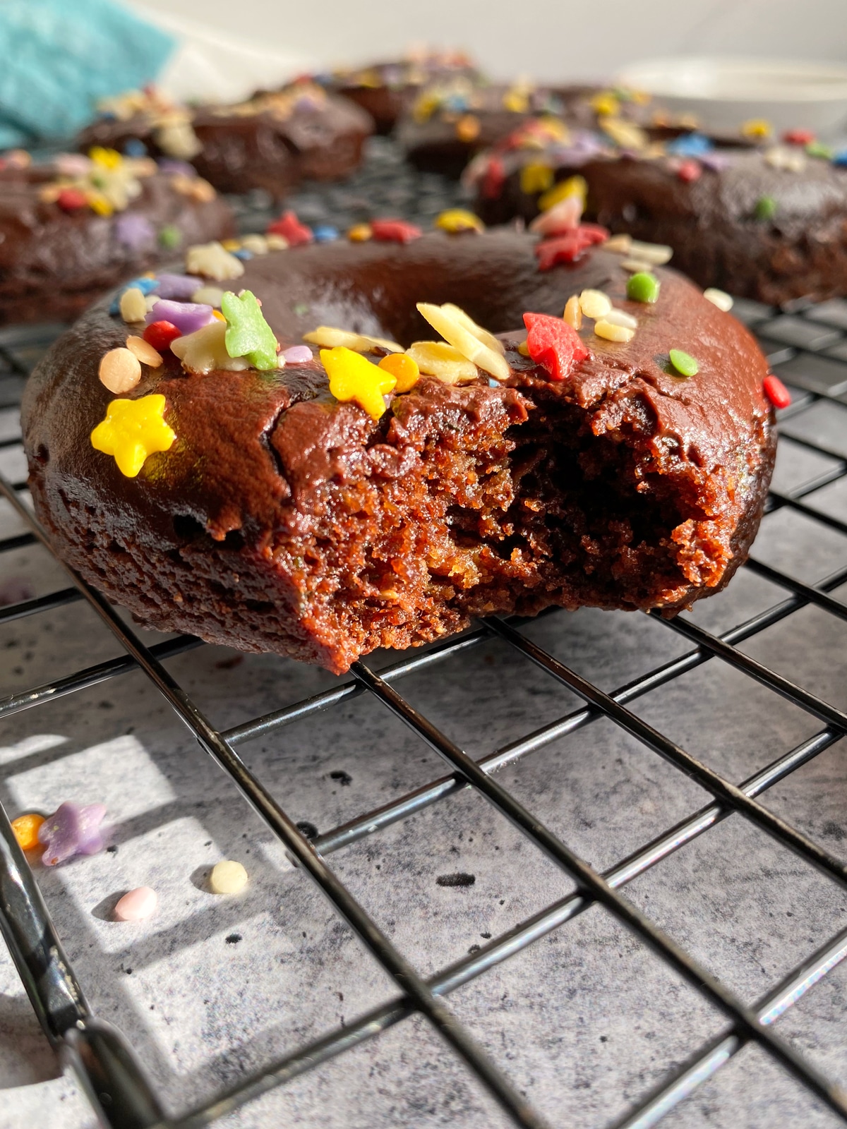 bit of chocolate zucchini donut