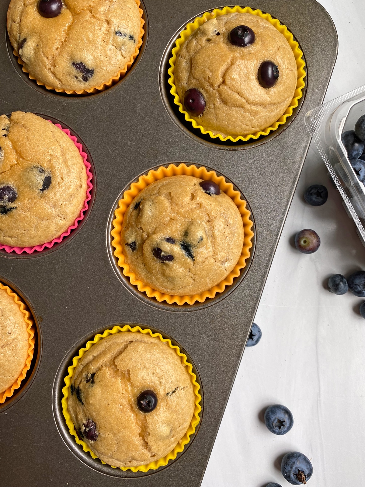 freshly-baked-blueberry-cassava-flour-muffins