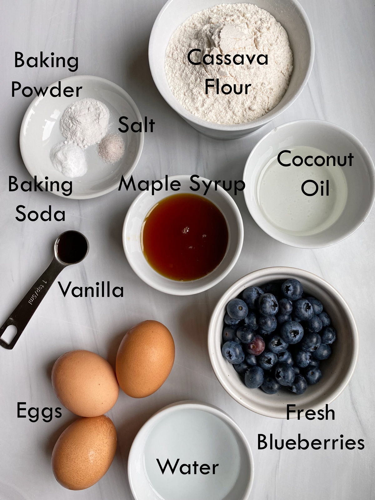 ingredients-in-blueberry-cassava-flour-muffins