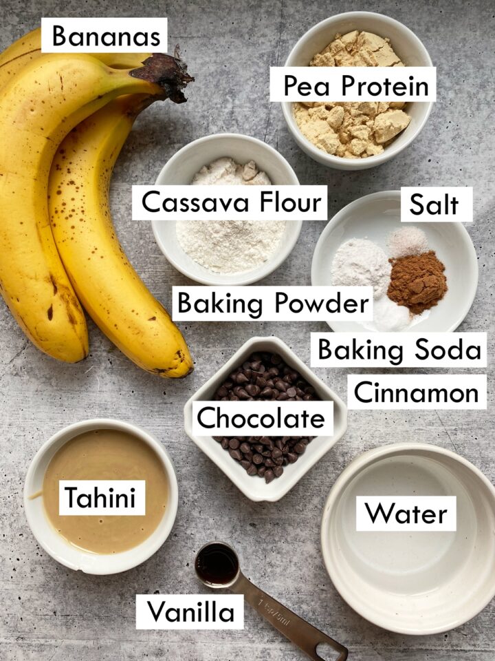 Vegan Banana Protein Muffins (Paleo, Gluten Free) - Bake It Paleo