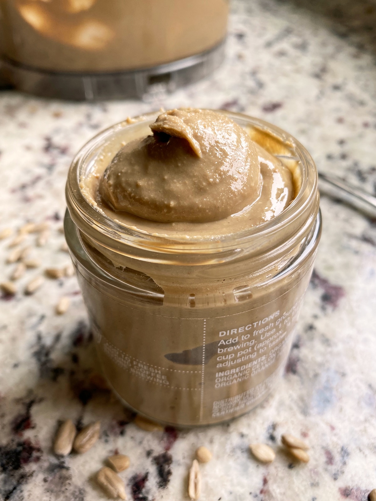 sunbutter in a jar