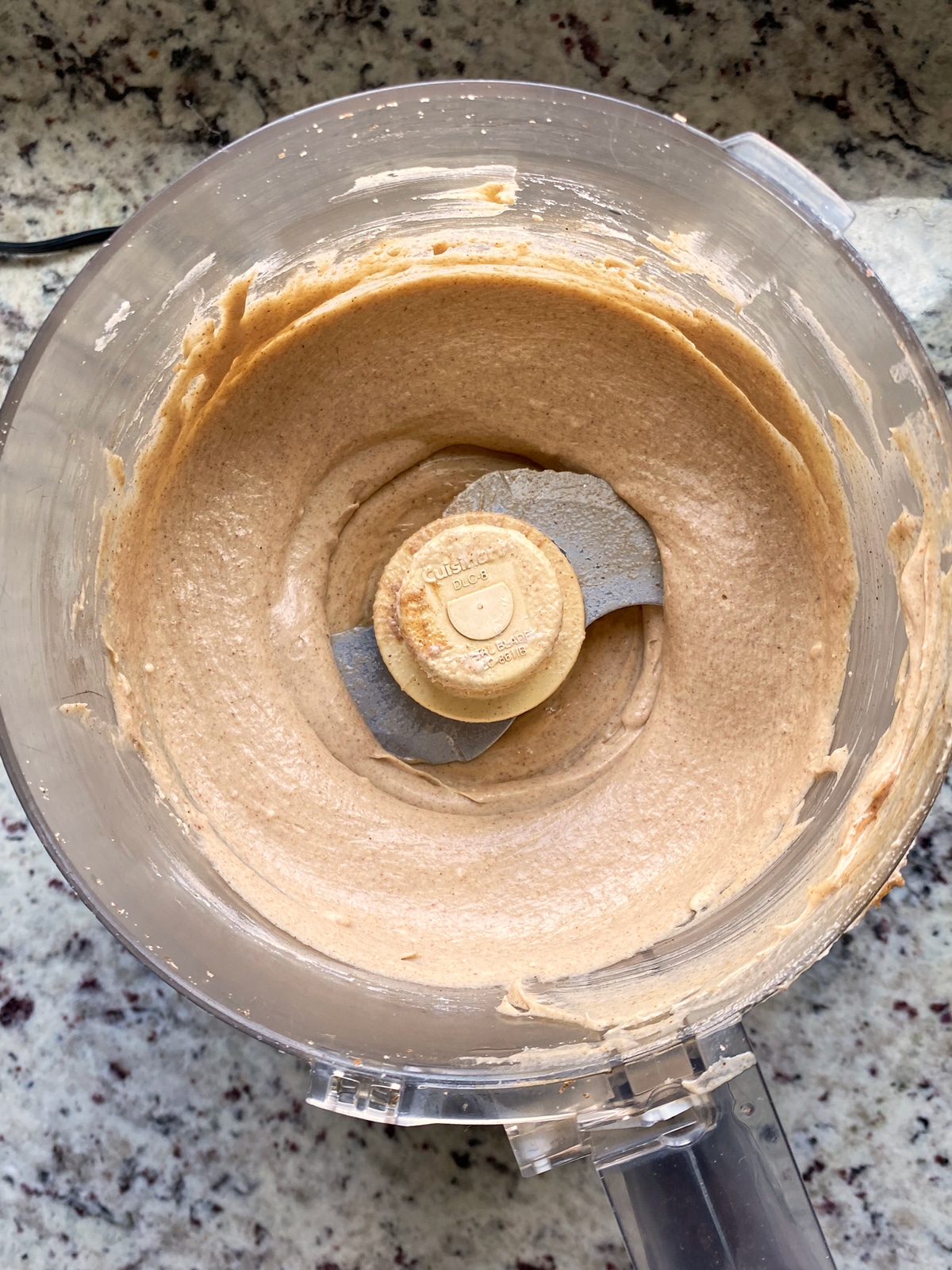 making the filling in a food processor