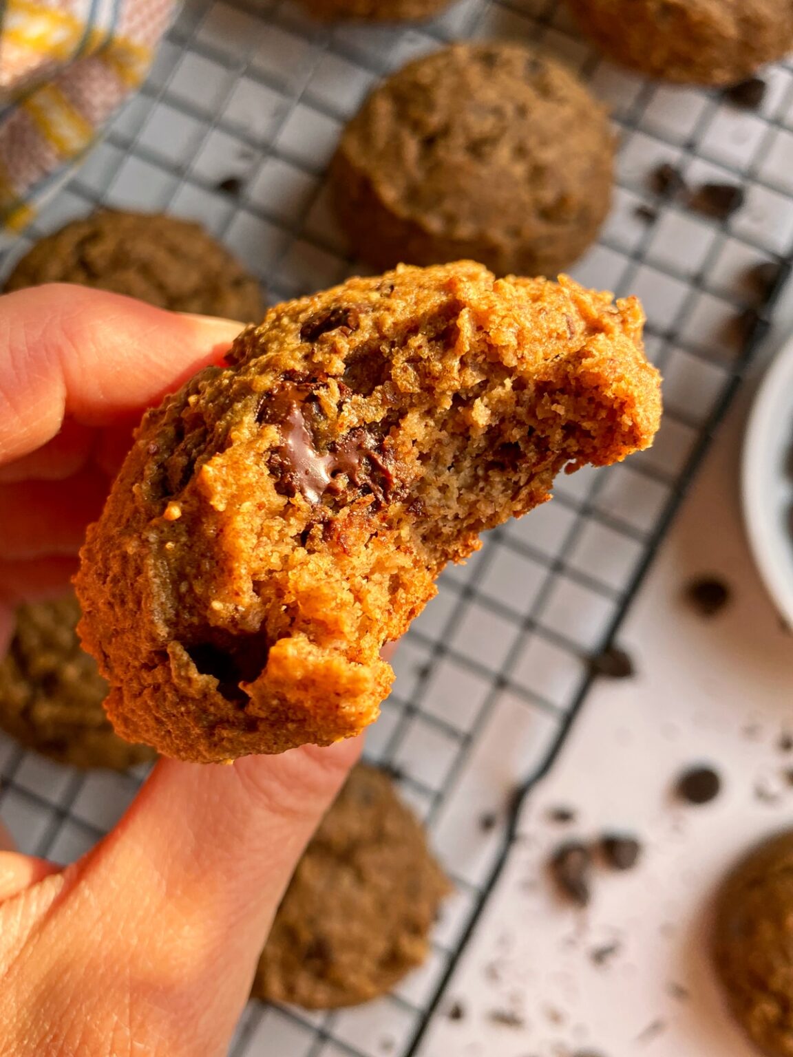 Chocolate Chip Applesauce Cookies No Sugar Bake It Paleo