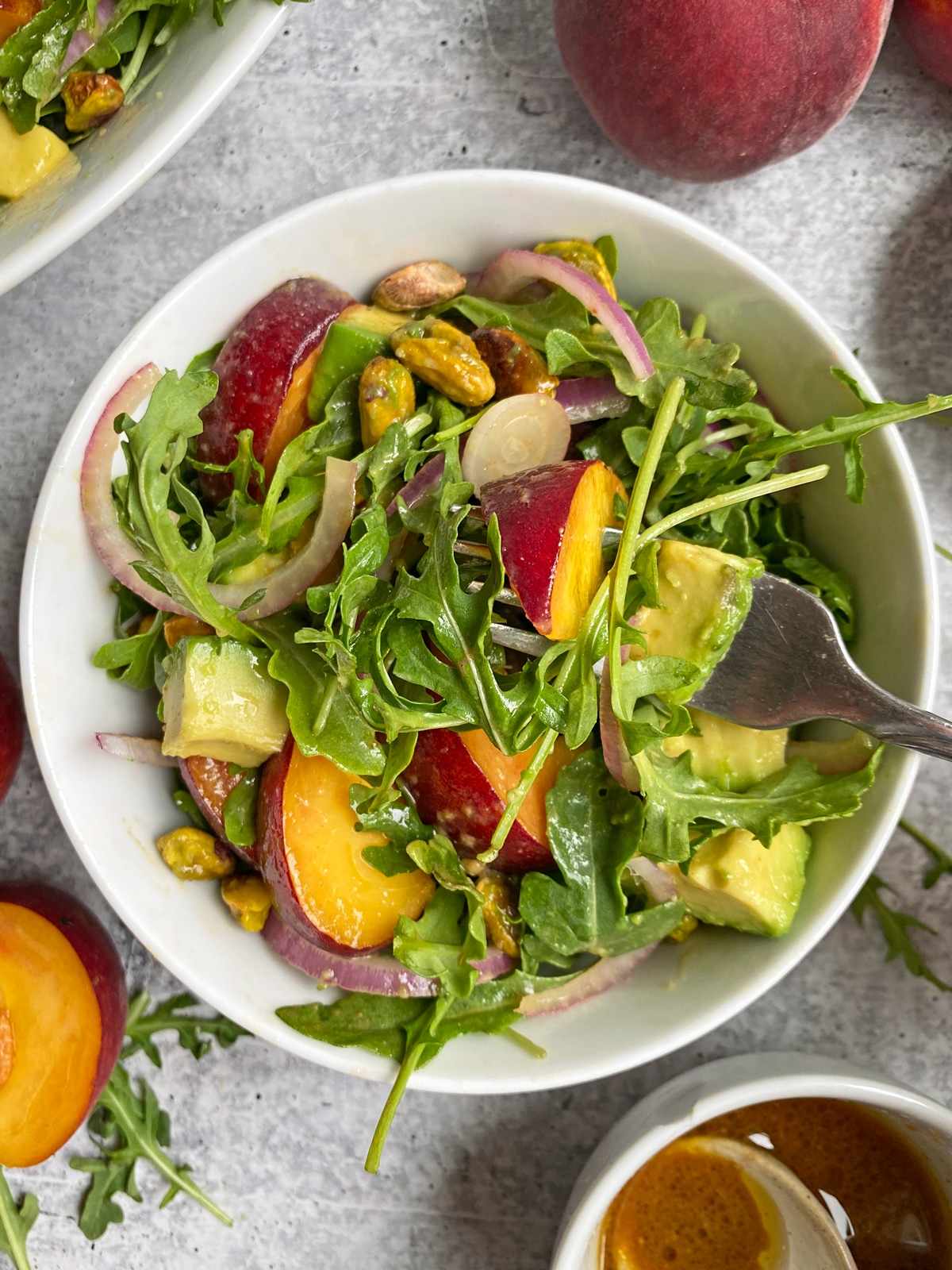 single serving bowl of salad