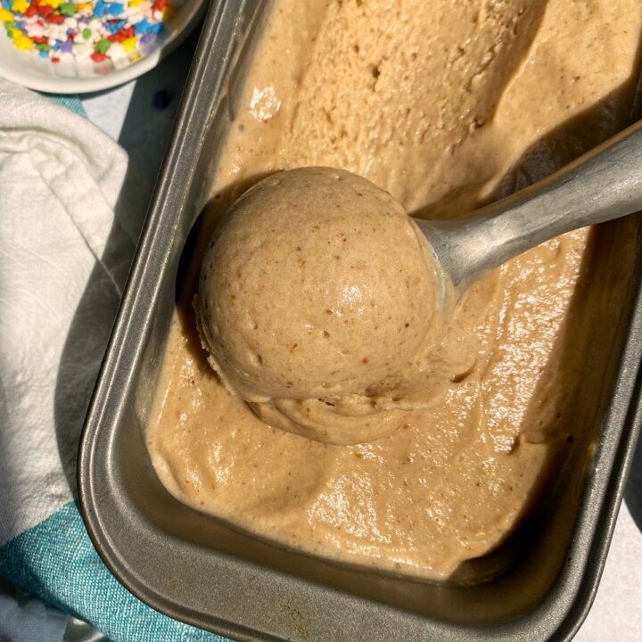 Homemade Banana Ice Cream without Eggs Bake It Paleo
