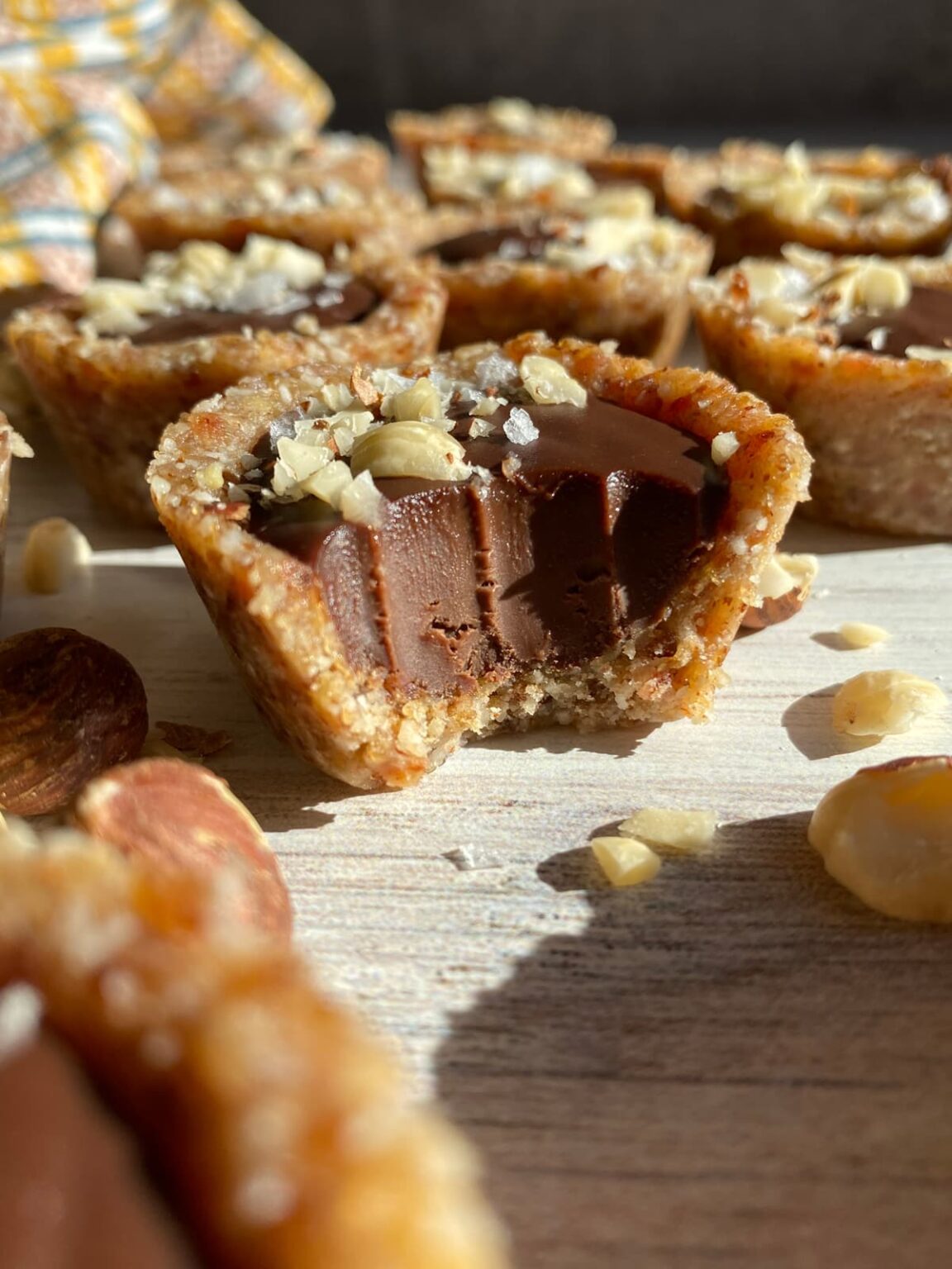 Hazelnut Cookie Cups (No Bake, Paleo) Bake It Paleo
