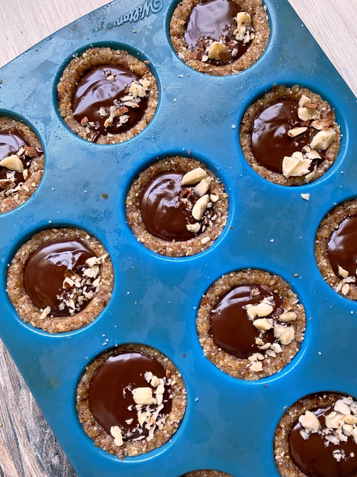 Hazelnut Cookie Cups (No Bake, Paleo) Bake It Paleo