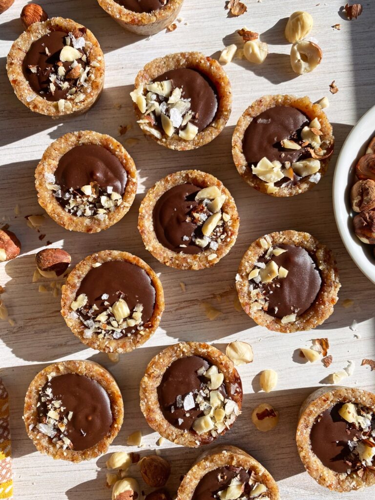 Hazelnut Cookie Cups (No Bake, Paleo) Bake It Paleo