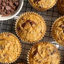 Chocolate Chip Tigernut Flour Muffins (Paleo)-image