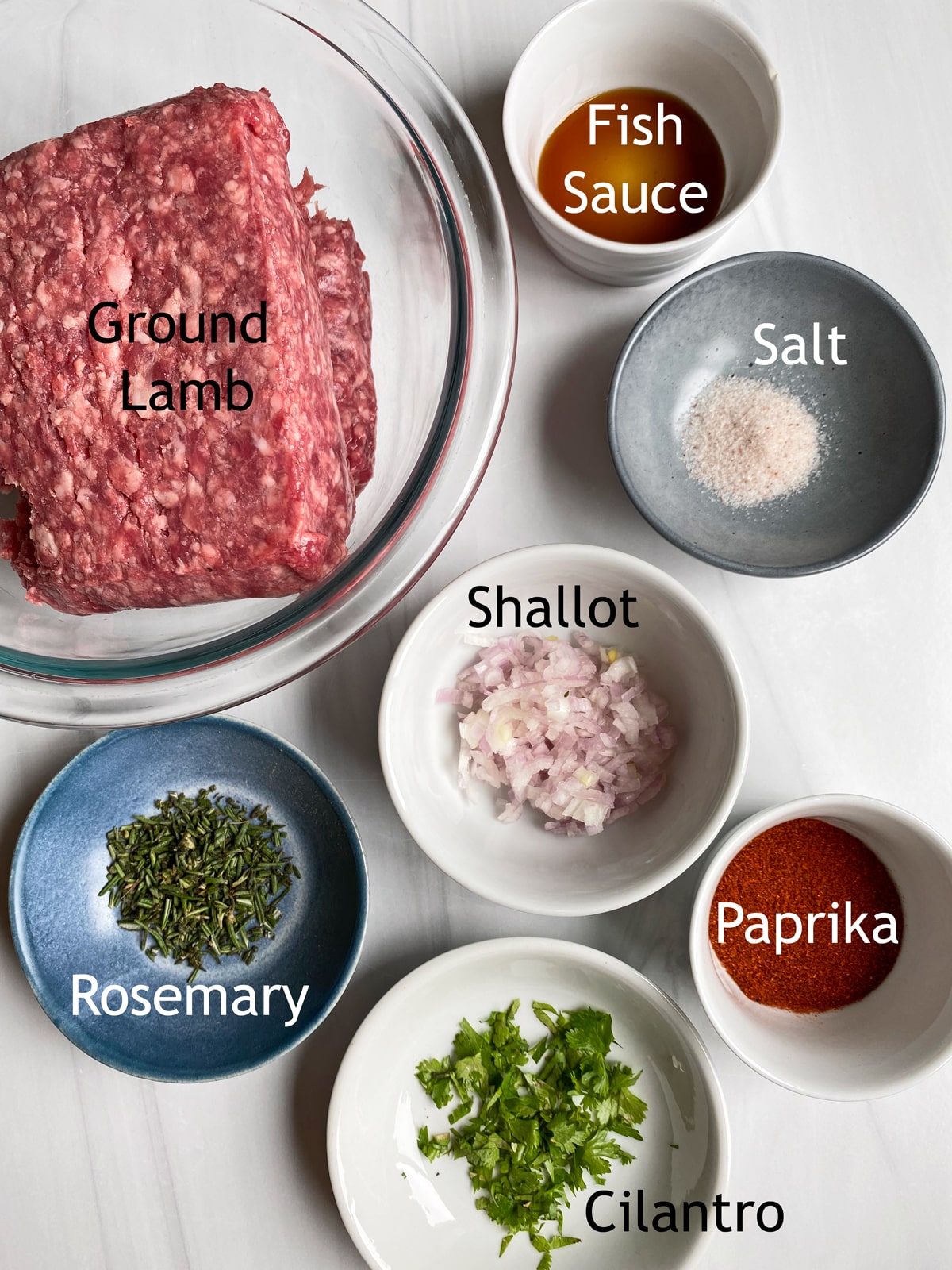 ingredients-in-paleo-lamb-burgers