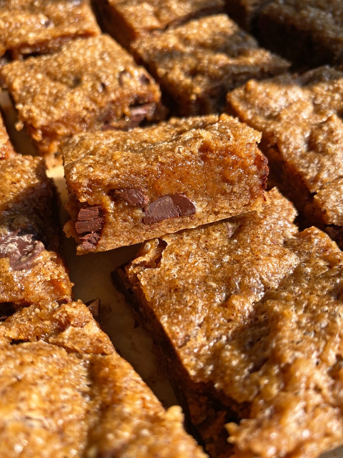 Healthy Almond Butter Blondies (Paleo, Keto) Bake It Paleo