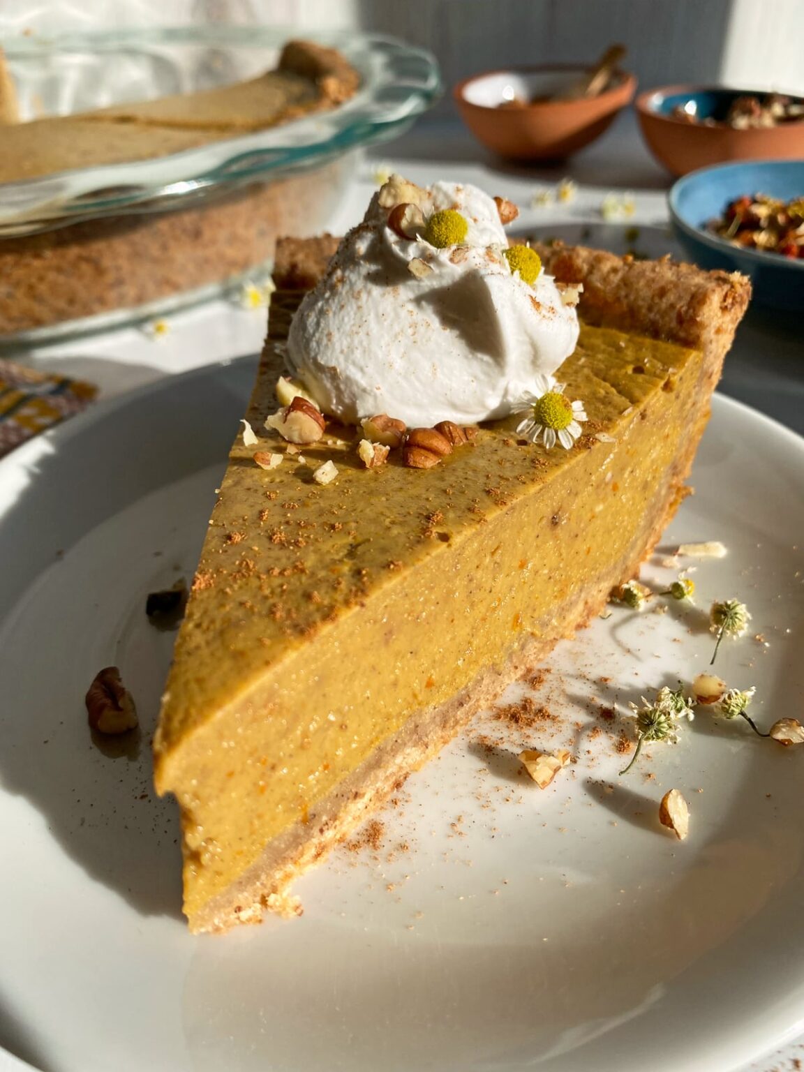 Paleo Pumpkin Pie (Gluten Free, Dairy Free) - Bake It Paleo