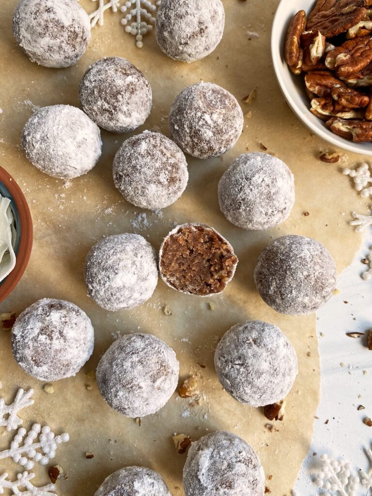 Protein Donut Holes (Gluten Free, Vegan) - Bake It Paleo