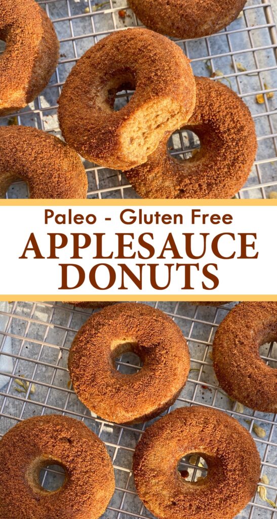 Healthy Applesauce Donuts (Gluten Free, Paleo) Bake It Paleo