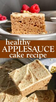 Healthy Applesauce Cake (Gluten Free, Low Sugar) - Bake It Paleo