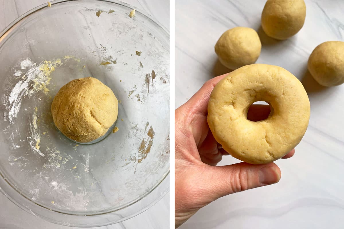 shaping-the-dough-for-the-bagels