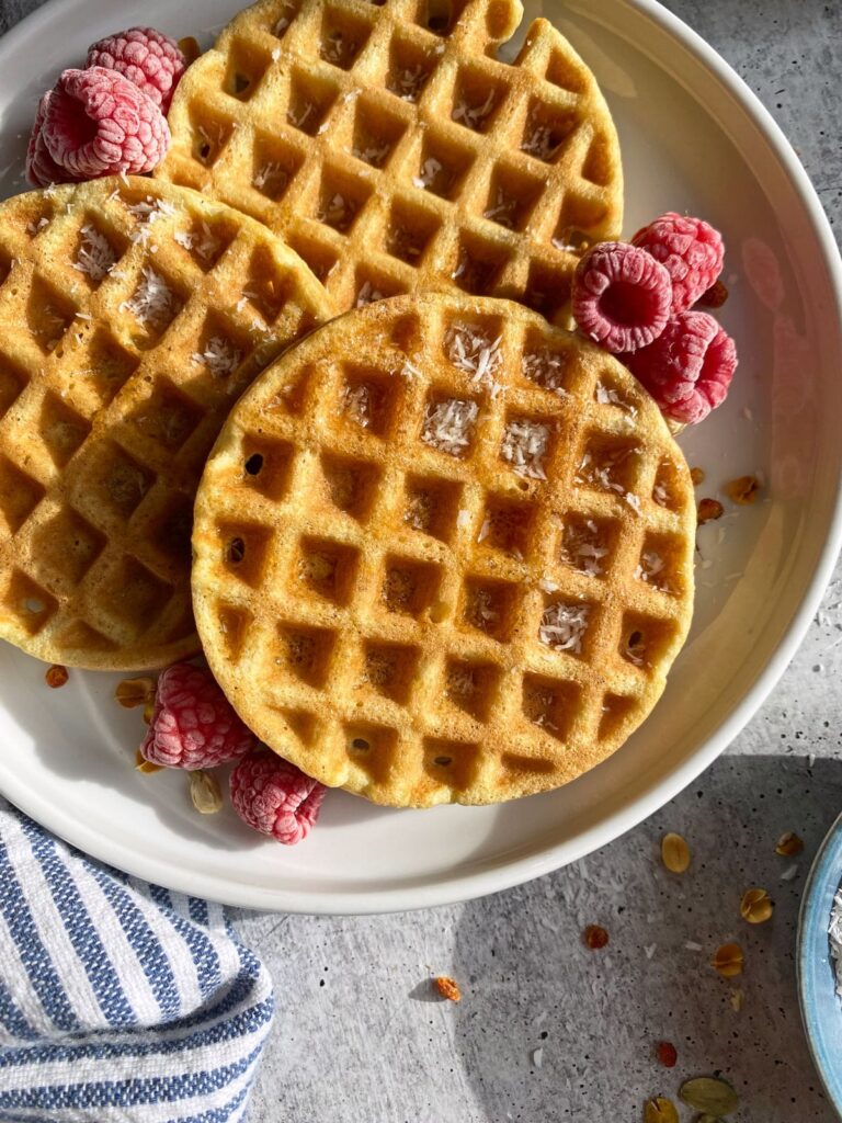 Crispy Coconut Flour Waffles (Paleo) Bake It Paleo