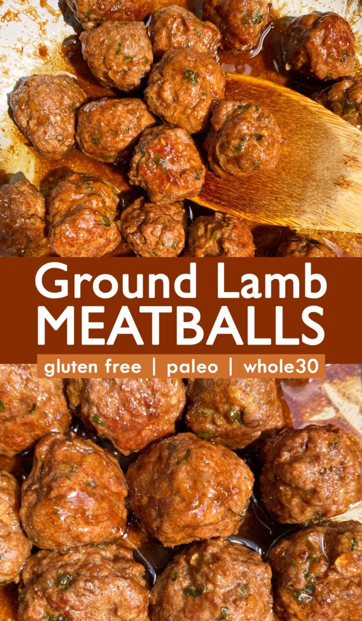 Paleo Ground Lamb Meatballs (Gluten Free) - Bake It Paleo