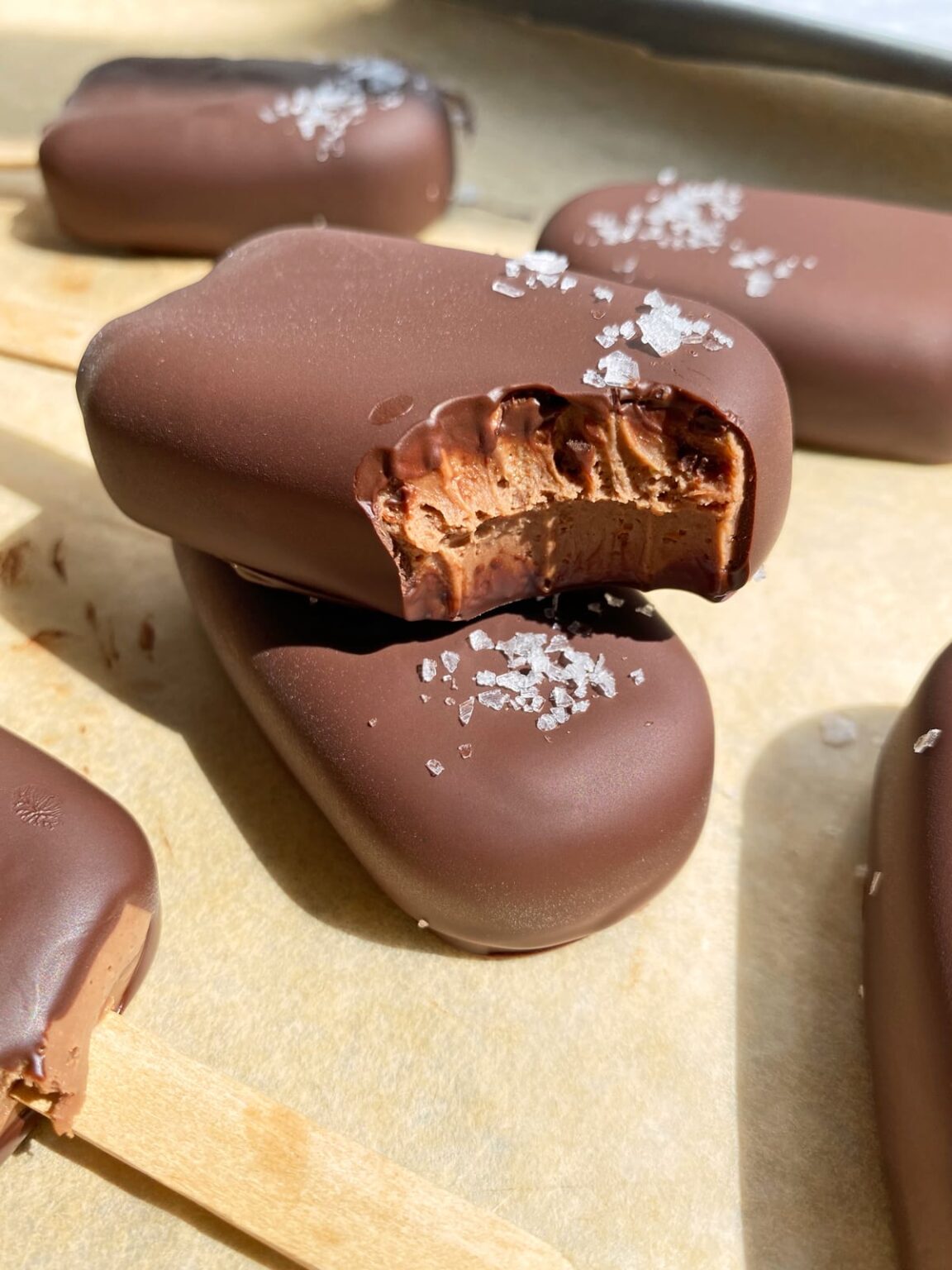 Protein Ice Cream Bars (Dairy Free) Bake It Paleo