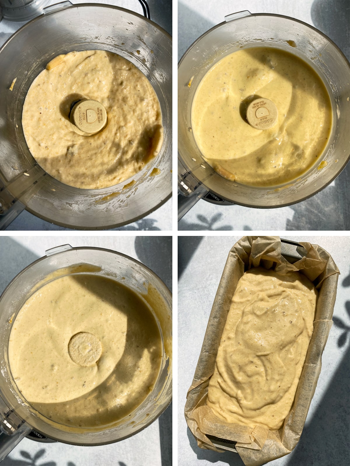 how to make the batter for plantain bread