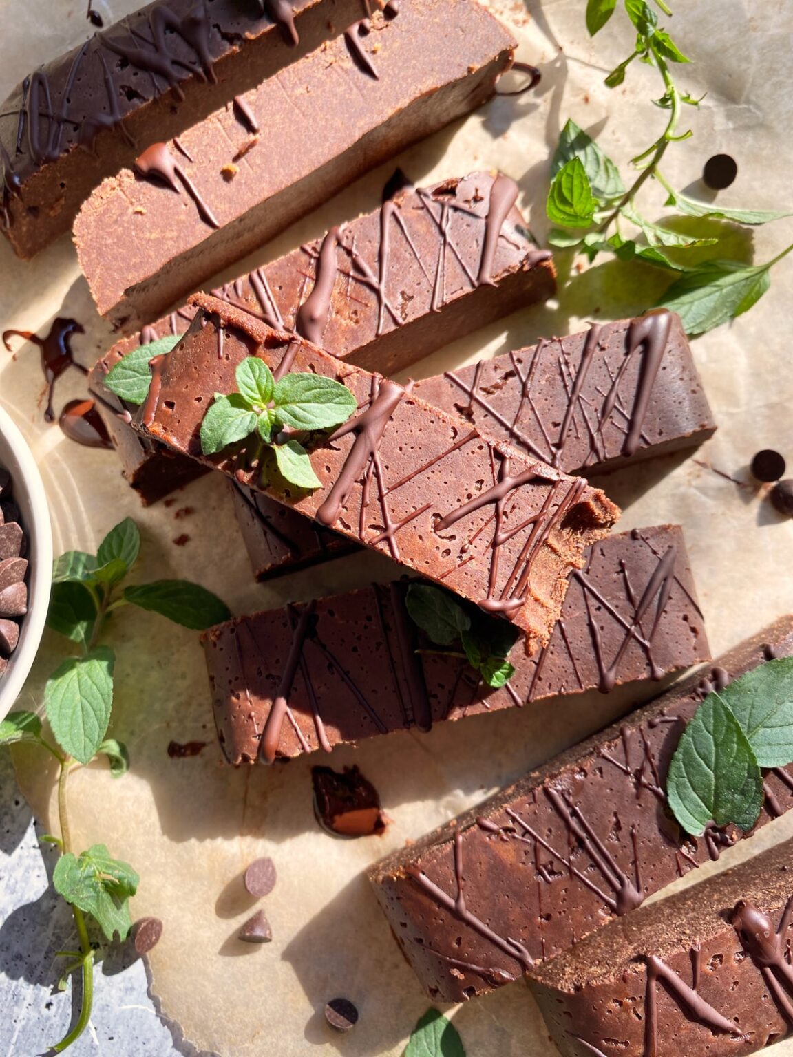 Mint Chocolate Protein Bar Recipe (Low Carb) Bake It Paleo