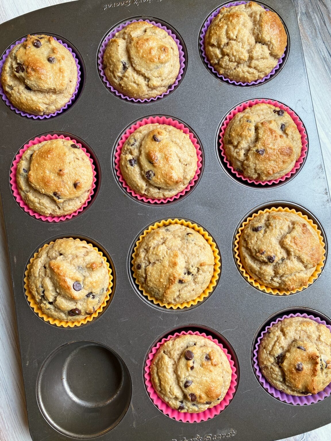 Healthy Chocolate Chip Applesauce Muffins (Gluten Free) Bake It Paleo