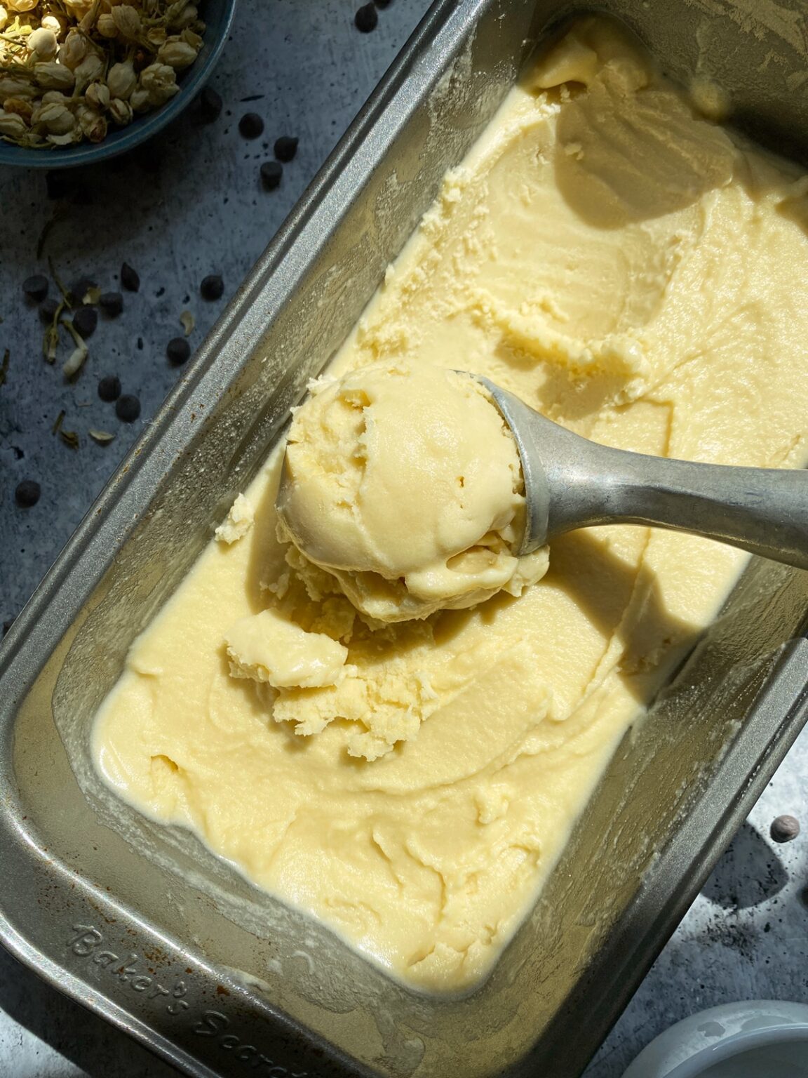 Paleo Vanilla Ice Cream (Dairy Free) - Bake It Paleo