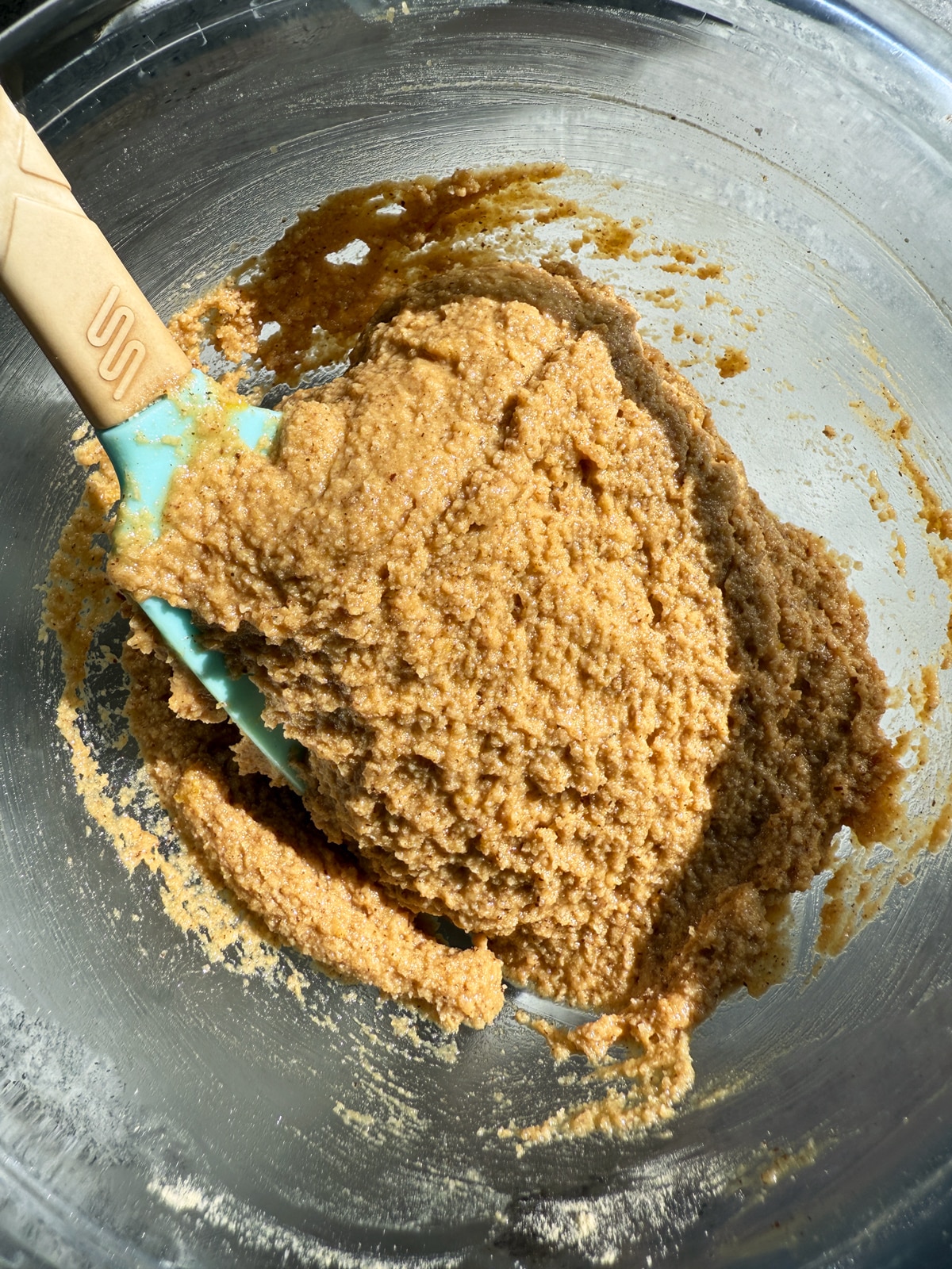 Batter for the lemon cookie base.