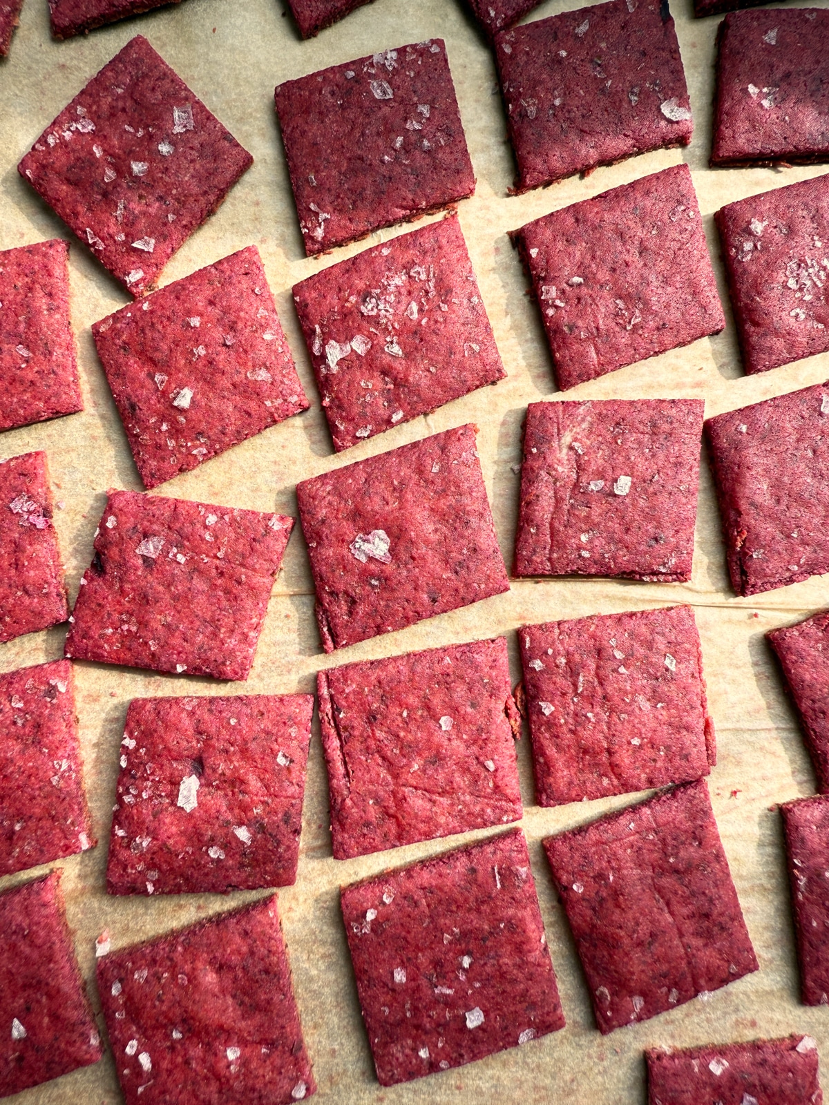Baked crackers.