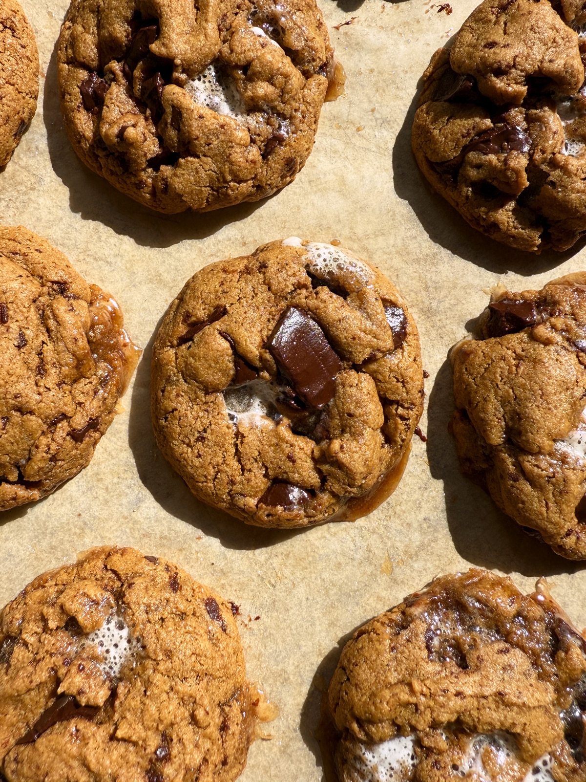 Freshly baked cookies.