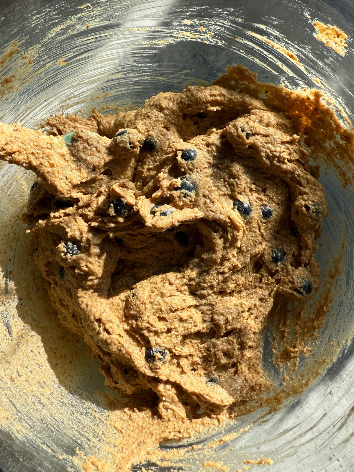 Tigernut muffin batter.