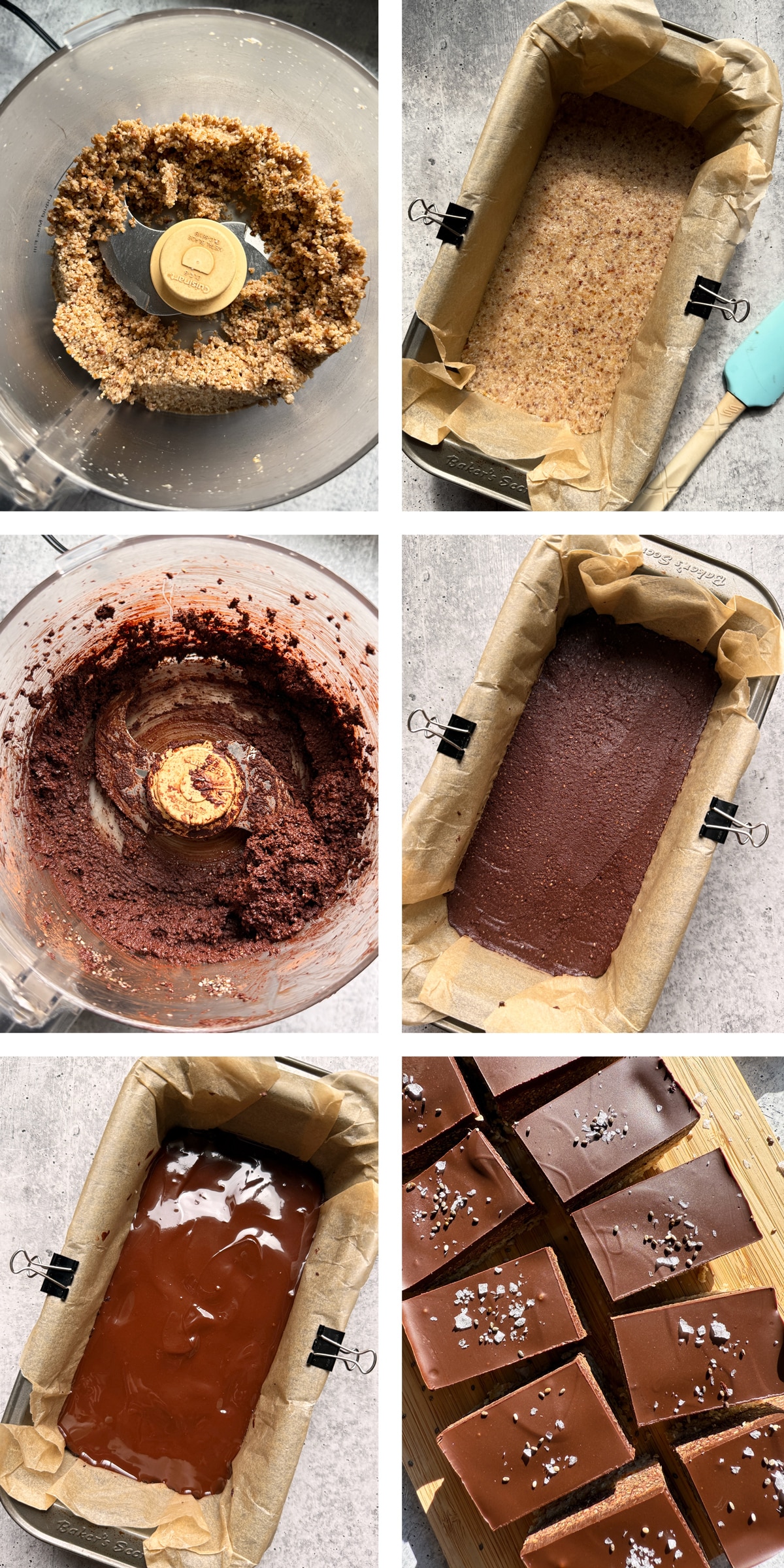 How to make the chia seed bars.