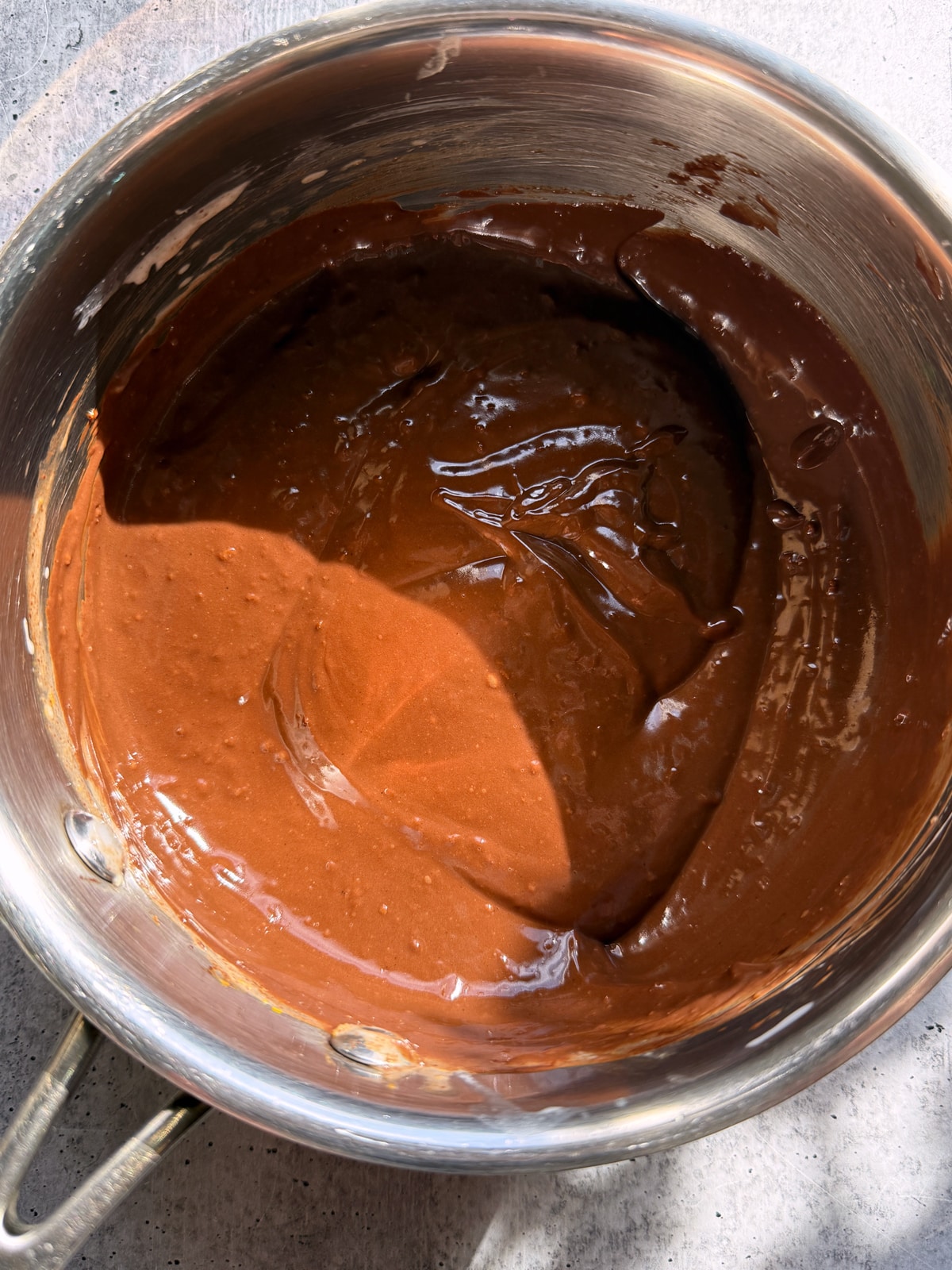 Filling for truffles.