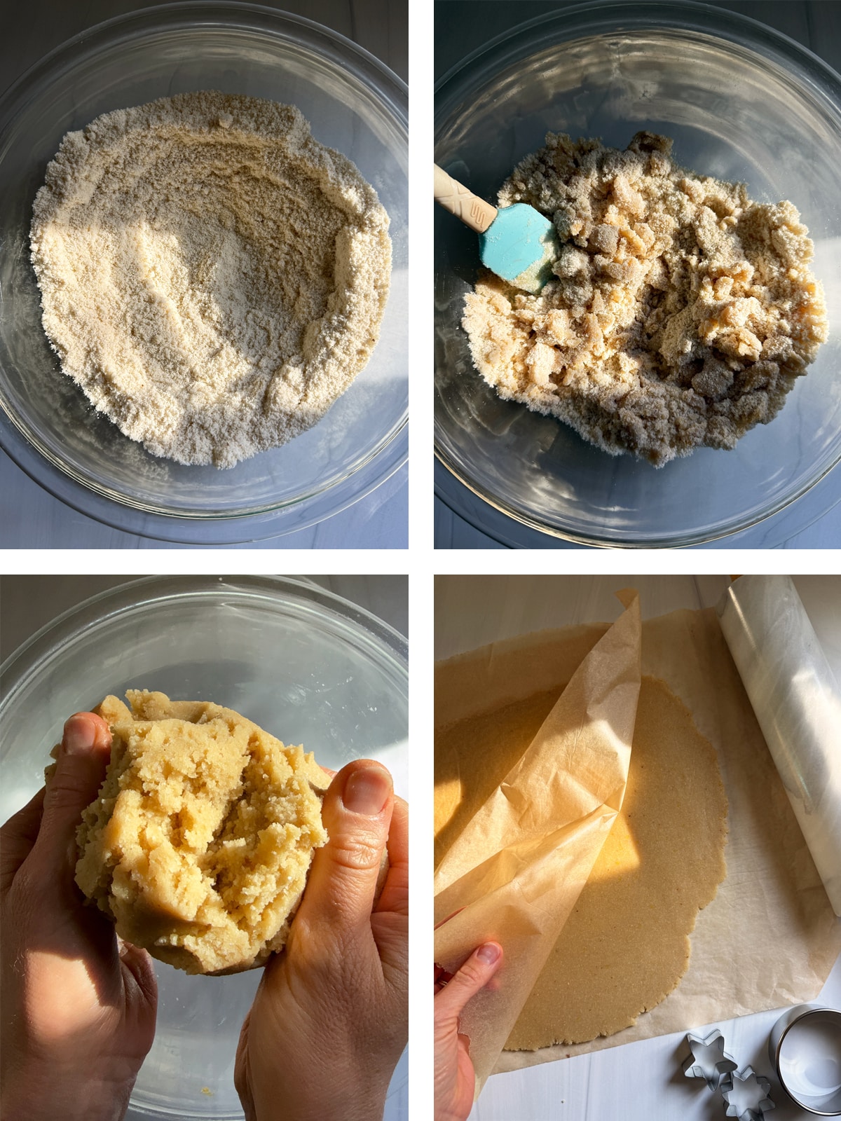 How to make the cookie dough.