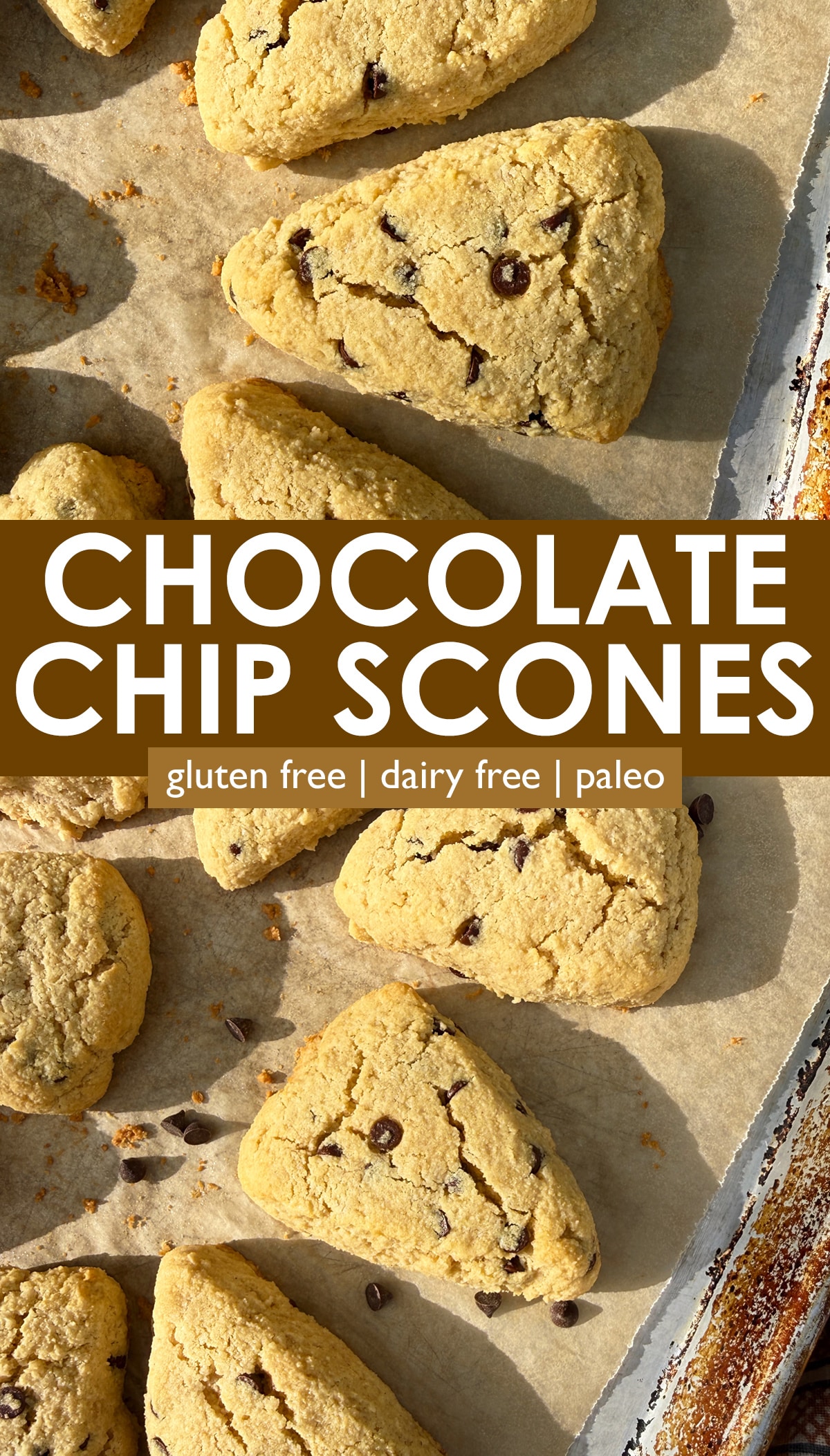 Pinterest image for scones.