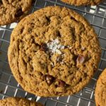 Top down view of cookie.